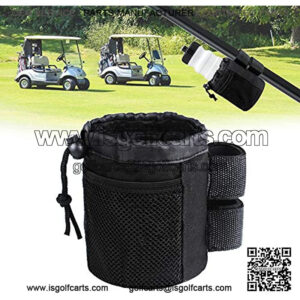 Holder Replacement for Golf Cart Organizer Rangefinder Holder Body Bar Mount Drink Bottle Holder for Club Cart Accessories