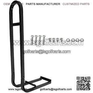 BLACKHORSE-RACING Golf Cart Rear Safety Grab Bar Fits Club Car, Yamaha, for Rear Passengers