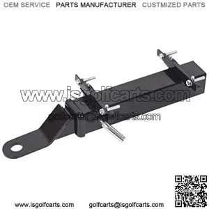 Golf Cart Universal Rear Hitch with Receiver for Step on Back Compatible with Yamaha