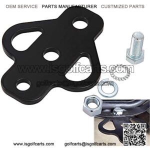 Heavy Duty High Strength Steel 3-Way Hitch with Bolt Fit for ATV Lawn Mower Golf Cart Garden Tractor