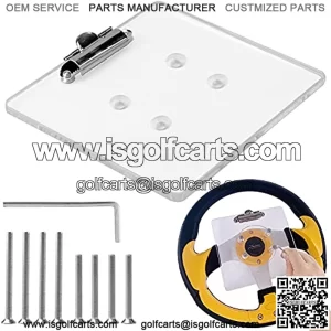 Golf Cart Scorecard Holder for Club Car Yamaha - 0.23??Thickness/More Sturdy
