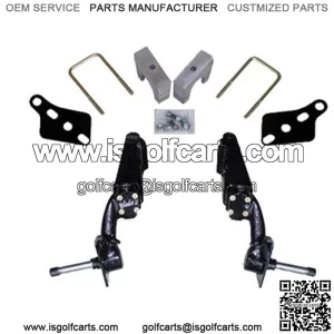 Club Car DS / Carryall Lift Kit - 6" Drop Spindle - Gas 81+ - ( Carryall with factory 4-wheel mechanical brakes only)