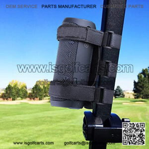 2-Strap Style Portable Golf Cart Speaker Mount Compatible with Bicycle Club car Cart Fits Attaches Railing/Cross bar/Frame Bike Bar for Bluetooth Wireless Speaker Holder