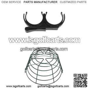 Bolas De Alambre De Acero De Golf 30 Recogen Cesta De Envase De Pelota De Golf Con Clip De Bola  Canasta de golf