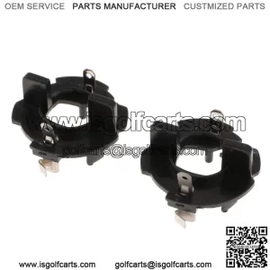 Par LED Faros Delanteros Socket Coche Bulbos Clip para Golf MK5  Soporte de la base de la bombilla del faro