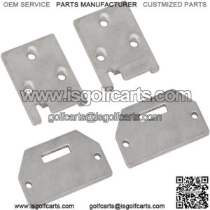 EZGO TXT / Medalist Golf Accessories Stainless Steel Seat Buckle Set 71609-G01