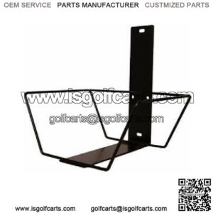 Golf Cart 12 Quart Cooler Black Mounting Bracket Only for EZGO TXT