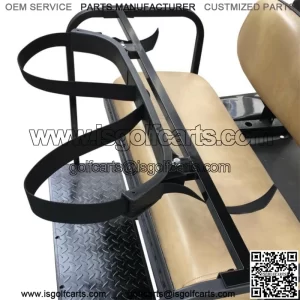 Universal Golf Bag Holder Bracket Attachment Cart Rear For EZGO Club Car Yamaha