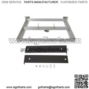 For EZGO TXT/MEDALIST 94-2013 GOLF CART ALUMINUM BATTERY TRAY BOLT ON DESIG 36V