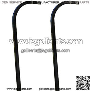 Rear Struts/Roof Supports for Extended Golf Cart Tops with Mach3 Rear Seat