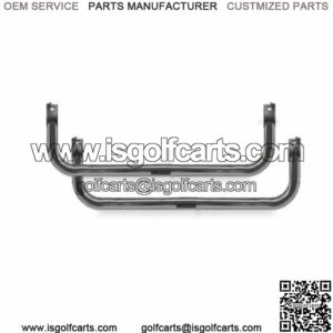Mega Nerf Bars- Stainless Steel for Club Car Precedent Golf Carts 2004+