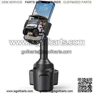 Golf Cart Phone Holder, iCarmount Golf Cart Cell Phone Mount Universal Golf Cart Accessories for All 4.7-6.8" Devices - Fit for EZGO Club Car Yamaha and Most Other Golf Cart Models