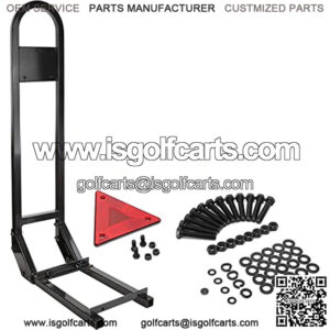 Universal Golf Cart Rear Safety Grab Bar Fits Club Car, EZGO, Yamaha