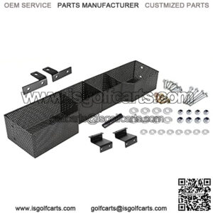 Golf Cart Front Inner Basket for EZGO TXT & RXV, Dash Storage/Tray Organizer Rack