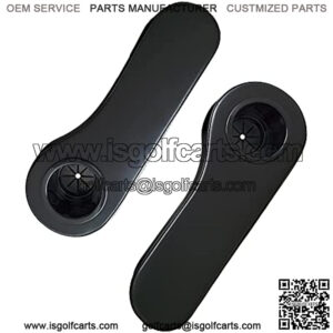 Golf Cart Rear Seat Arm Rests | No Drilling Required, Universal Arm Rest Fits on EZGO, Club Car, Yamaha and Other Golf carts