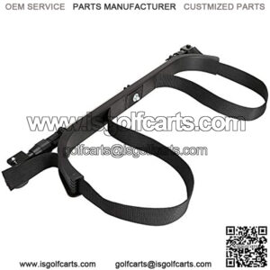 Universal Golf Cart Rear Seat Bag Holder, Golf Bag Attachment Rack Bracket for EZGO Club Car Yamaha