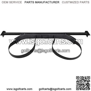 Universal Golf Bag Holder Bracket Attachment Cart Rear Seat for Yamaha EZGO Club Car