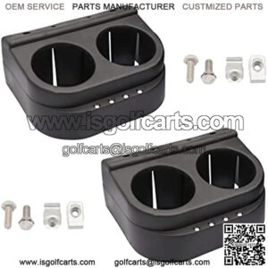 Club Car DS Cup Holder Dual Kit Fits 1993-Up Golf Cart