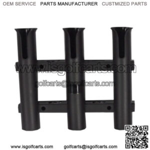 Fishing Pole Holder to fit Golf Cart Rear Seat Kit Grab Bar