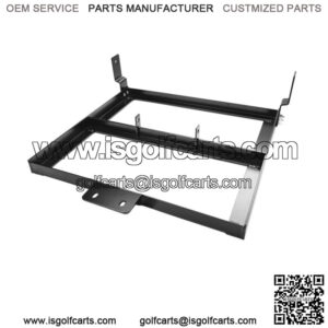 Black Aluminum Golf Cart Battery Tray for EZGO RXV (2008-Up) Electric Golf Carts