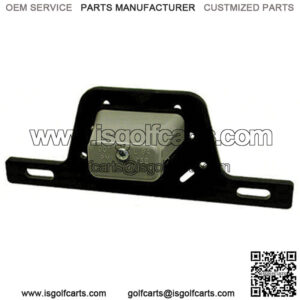 Golf Cart License Plate Holder with Illuminated Bulb