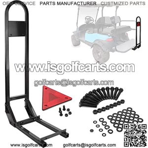 Universal Golf Cart Rear Safety Grab Bar Fits Club Car, EZGO, Yamaha