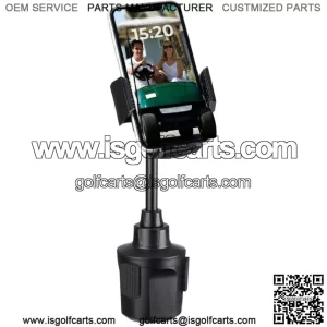 360?? Cradle Holder Cup Holder Stand Phone Mount for Cell Phone Golf Cart Yamaha