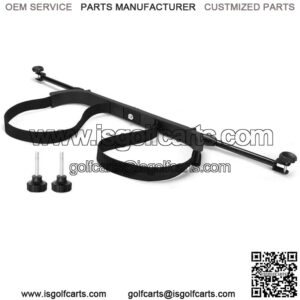 Golf Cart Bag Holder Bracket Attachment for EZGO Club Car Yamaha Carts Rear Seat