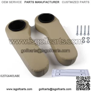 REAR SEAT ARM REST CUSHION CUP HOLDER FIT FOR  EZGO/CLUB CAR/YAMAHA GOLF CART