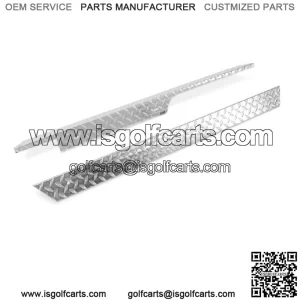 Aluminum New Diamond Plate Rocker Panel for EZGO TXT Golf Cart 1996-2013 Slivery