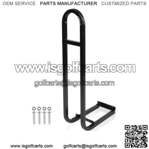 Black Golf Cart Rear Seat Safety Grab Bar Fit for EZGO, Club Car, Yamaha