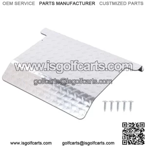 Fit For EZGO TXT Golf Cart Polished Chrome Diamond Plate AcceEngine Cover