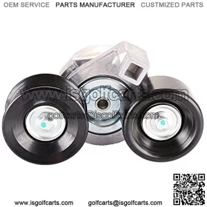 Timing Belt Tensioner w/Pulley Fits for 1999-2003 for Ford F-550 Super Duty 419-214 38191 89257 F8UZ6B209CA Belt Tensioner Assembly