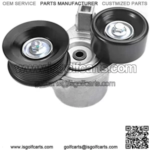 ADIGARAUTO 419-214 Automatic Belt Tensioner w/Pully Compatible with 2003 Ford E-350 Club Wagon 1998 Ford E-350 Econoline 1998-2002 Ford E-350 Econoline Club Wagon 1999-2003 Ford E-350 Super Duty 38191