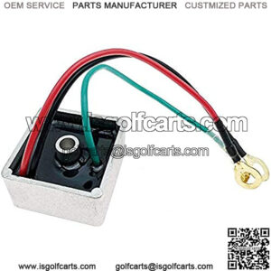 Voltage Regulator Rectifier Fits E-Z-GO Golf Cart Kart Club Car EZ GO Express L4 S4 L6 S6 RXV Terrain 1000 1500 250 TXT Replace 27739-G01 27739G01 EPIGC111 435-203 435203,$10.48