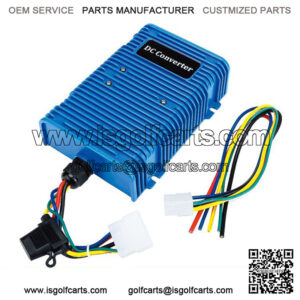 Universal Golf Cart Voltage Reducer DC Converter 36V or 48V to 12V, 30 Amp 360 Watts