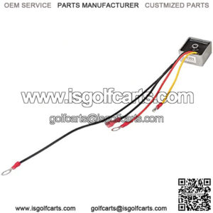 Golf Cart Voltage Regulator Rectifier for Club Car DS 1992 Up 4-Cycle Gas & Carryall Models,Replace OEM 1015777 1027101-01 1027112-01,MPN 6355