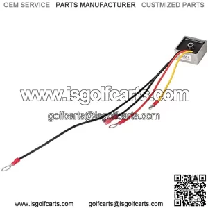 Golf Cart Voltage Regulator Rectifier for Club Car DS 1992 Up 4-Cycle Gas & Carryall Models,Replace OEM 1015777 1027101-01 1027112-01,MPN 6355