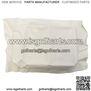 WHITE Factory Vinyl Golf Cart Seat Back Cover - (1982-2000)