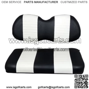 Precedent Black White Seat Cushion Set (Fits 2004-Up)