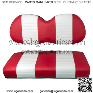 Precedent Red White Seat Cushion Set (Fits 2004-Up)