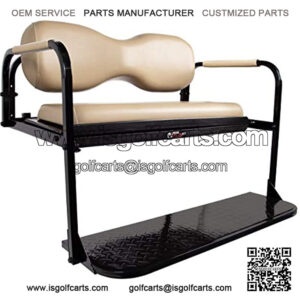 Flip4 Precedent Golf Cart Rear Seat Kit ?C Beige