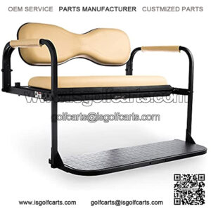 Flip4 Club Car Golf Cart Rear Seat Kit ?C Buff