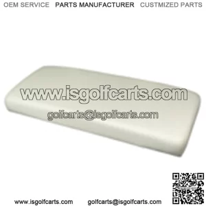 White Seat Bottom Cushion Assembly for Club Car DS (1979-99)