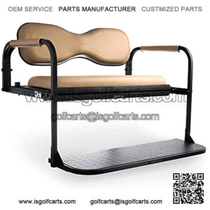 Flip4 TXT & TXT48 1995+ Golf Cart Rear Seat Kit ?C Tan