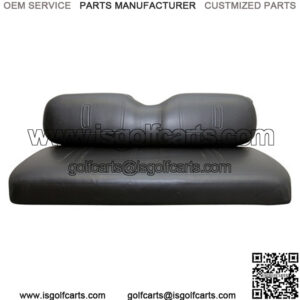 EZ-GO TXT / Medalist Black Vinyl Golf Cart Seat Cover Set (Fits 1994-Up)
