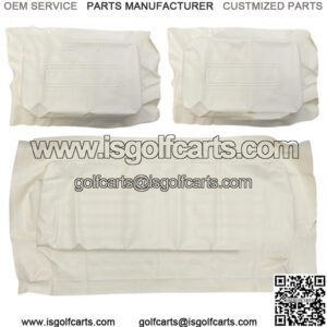 Club Car DS Factory Vinyl Golf Cart Seat Cover Set - (1982-2000)