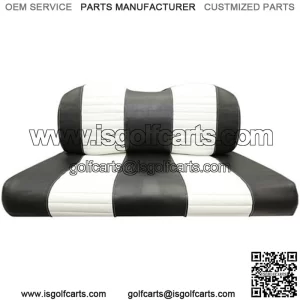 Yamaha G29/Drive Black & Vinyl Golf Cart Seat Cover Set