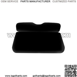 EZ-GO TXT / RXV Black Vinyl Golf Cart Front Seat Cover Set (Fits 1994.5-Up)