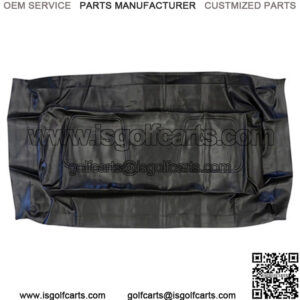 Club Car DS Seat Bottom Cover - BLACK (fits 2000.5+)